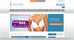 Desktop Screenshot of instimed.es